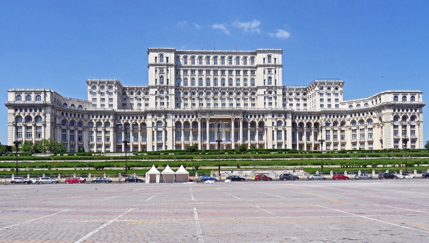 Le Palais du Parlement de Bucarest